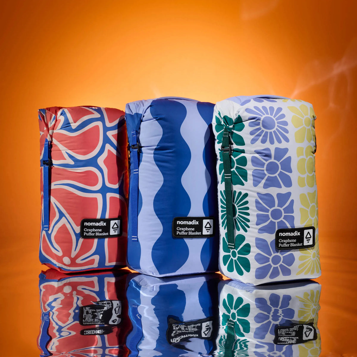 Graphene Puffer Blanket: Flowerbed Multi