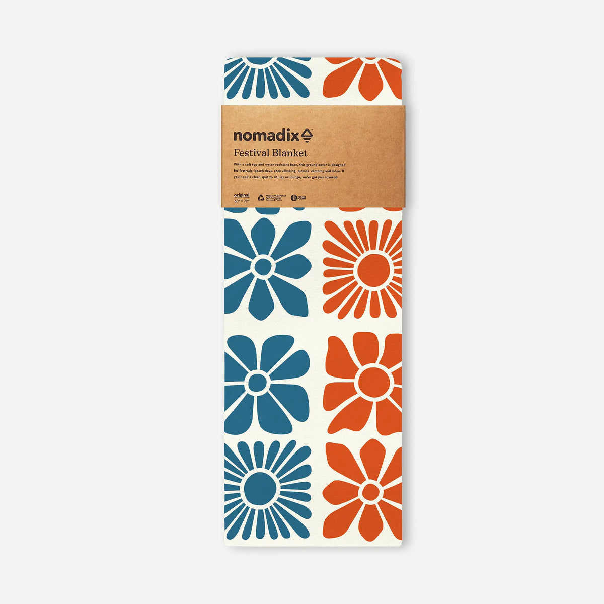 Nomadix Festival Blanket: Flowerbed Multi | EarthHero