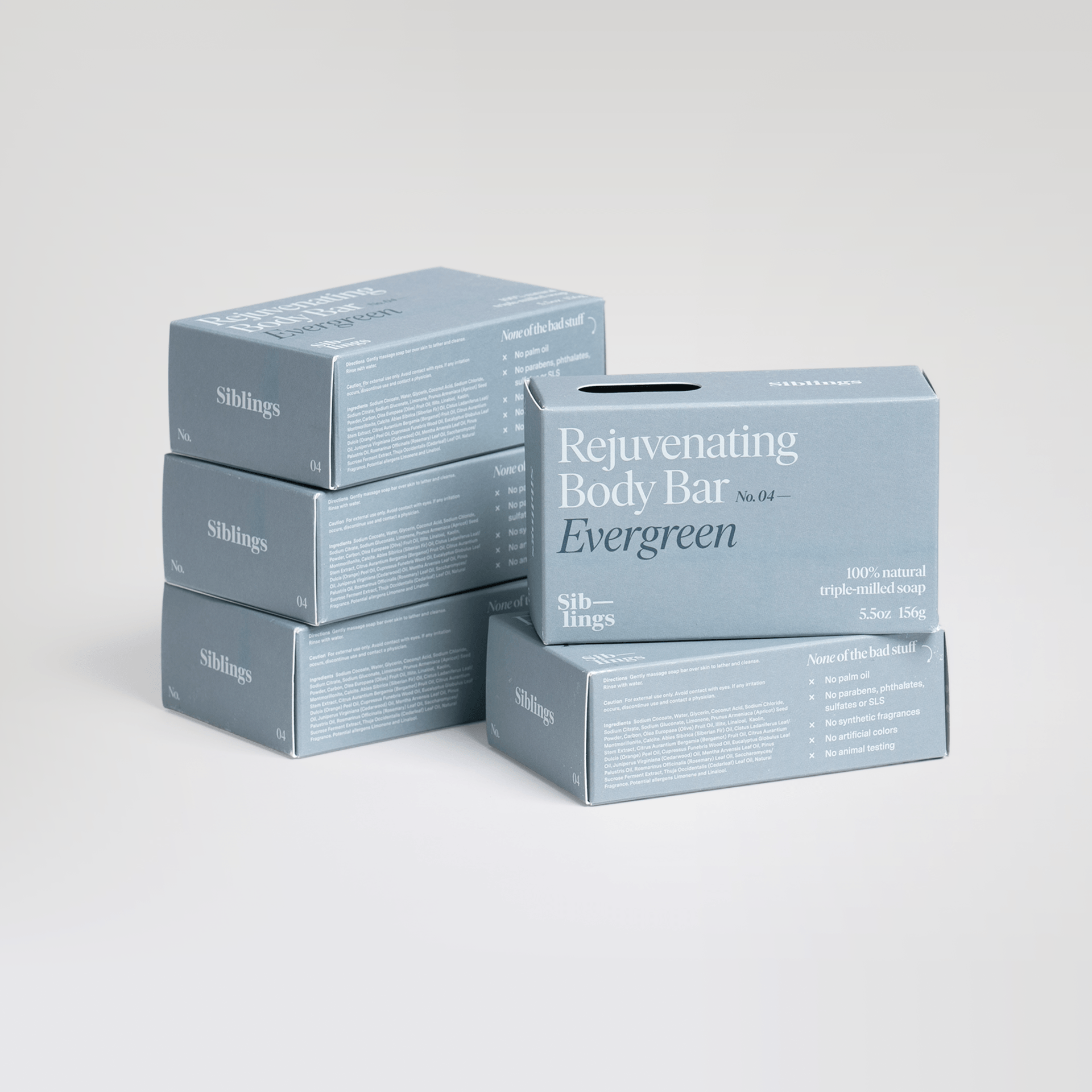 Rejuvenating Soap — Pine, Rosemary, Bergamot