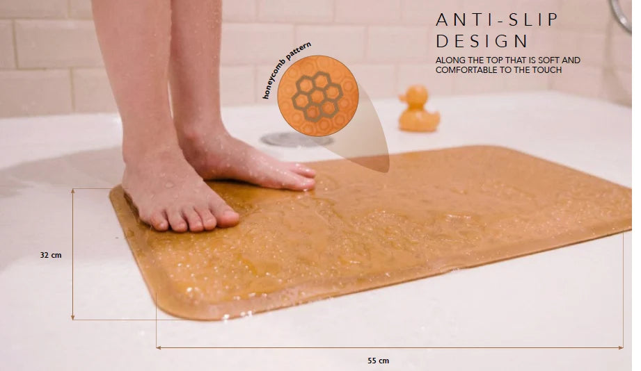 Upcycled Rubber Big Bath Mat