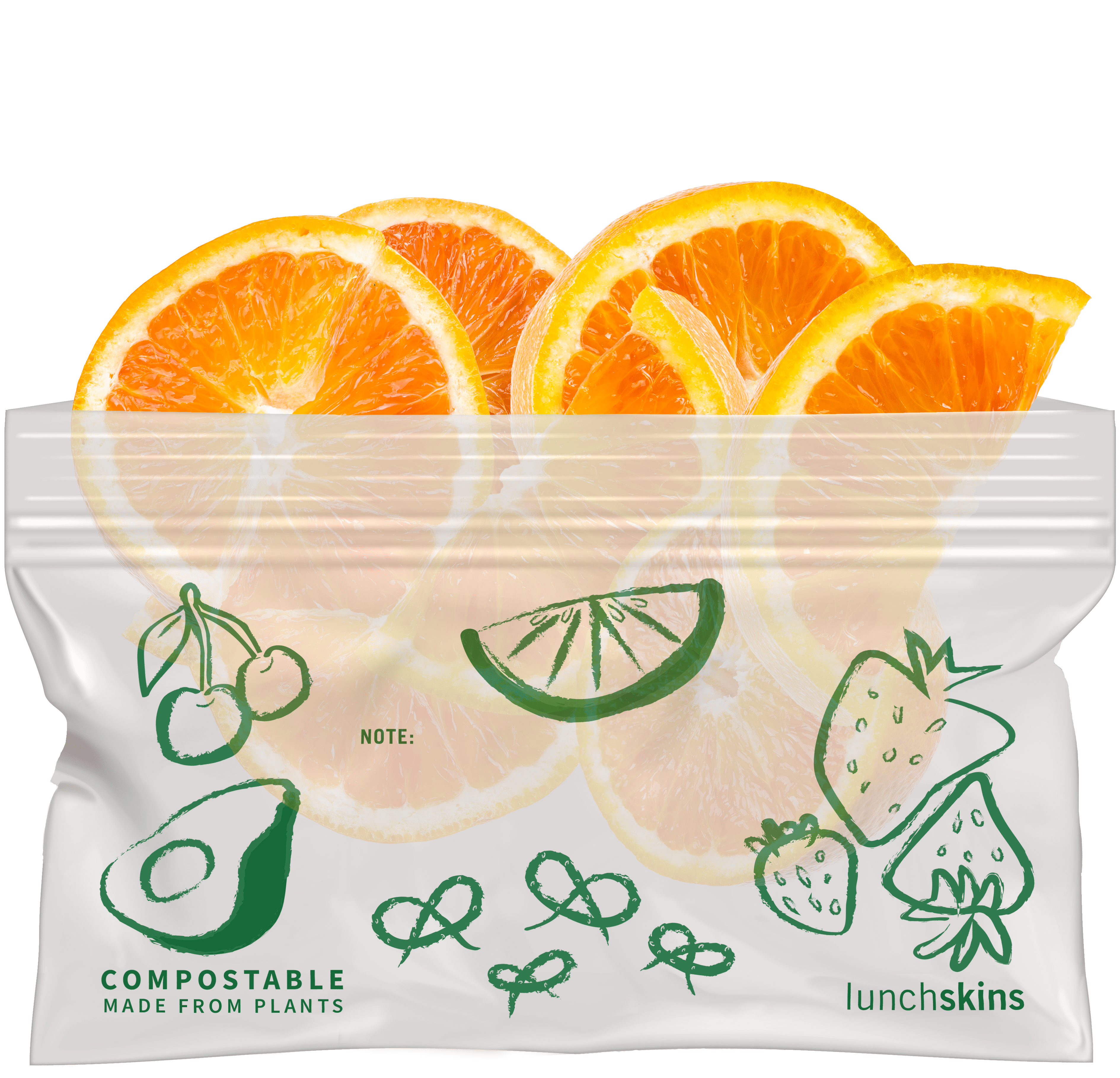 Ziptop Compostable Freezer-Safe Snack Storage Bags