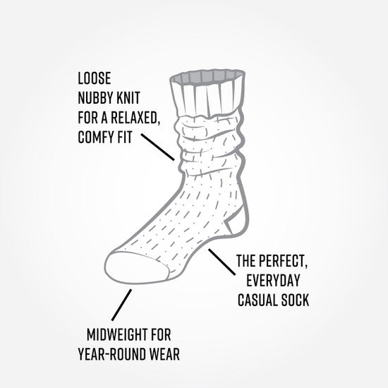 Organic Cotton Socks -  Ragg