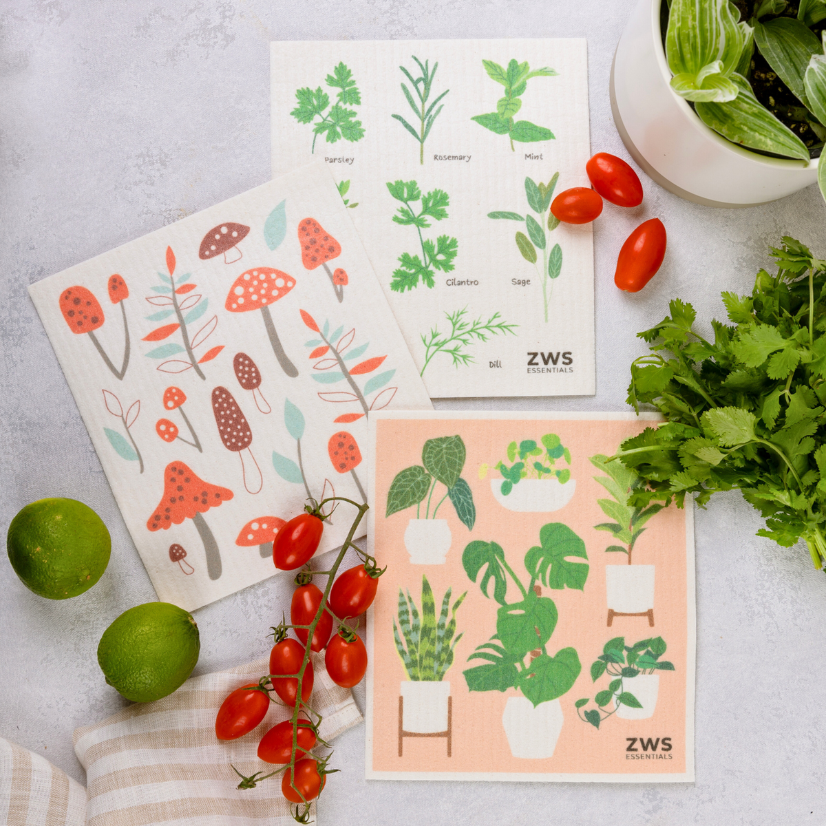 Swedish Sponge Cloth - Zero Waste Sponge Cloth - ZWS Essentials