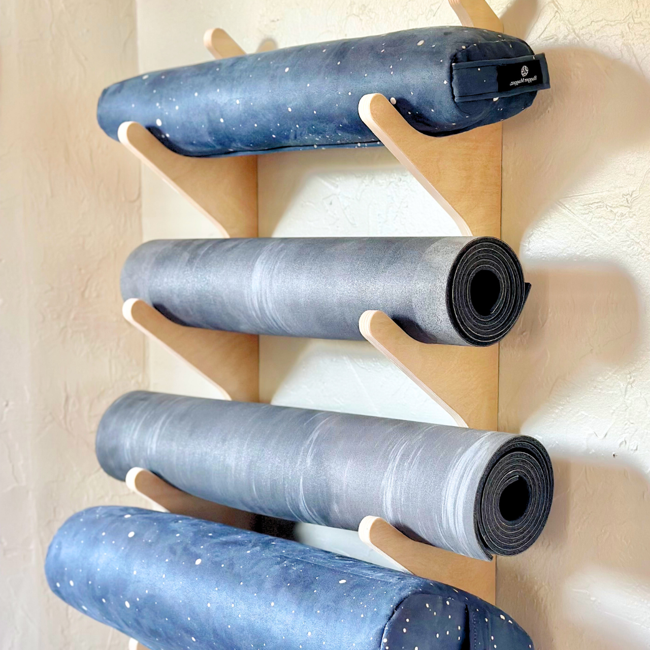 Yoga Prop Wall Organizer | Stack Rack