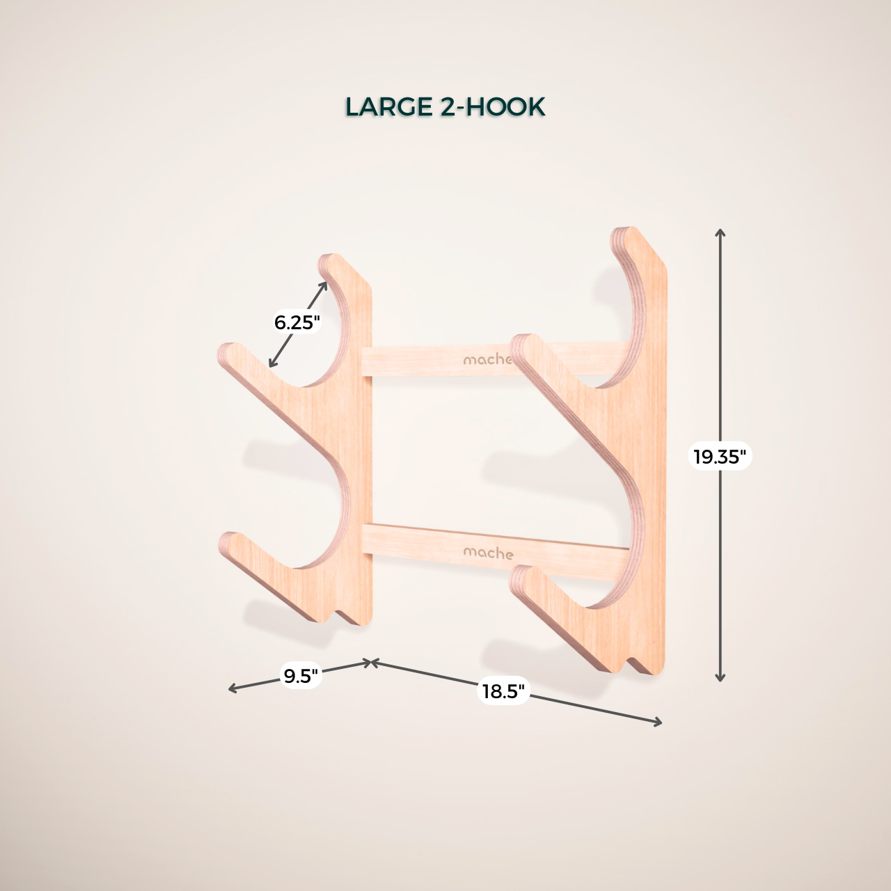 Yoga Prop Wall Organizer | Stack Rack