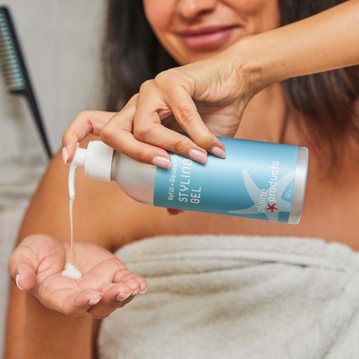 Refillable Styling Gel