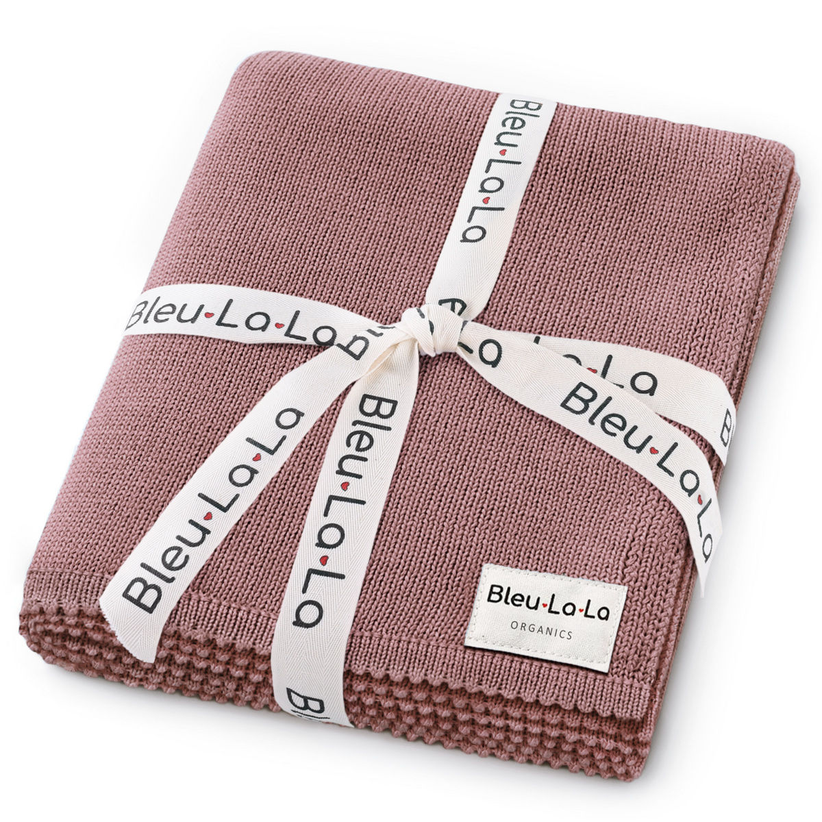 Luxe Organic Cotton Knit Baby Blanket