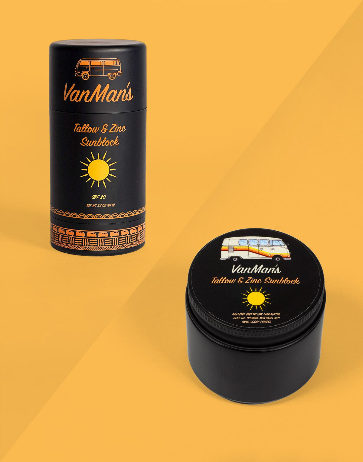 Tallow & Zinc SunBlock - 2 oz