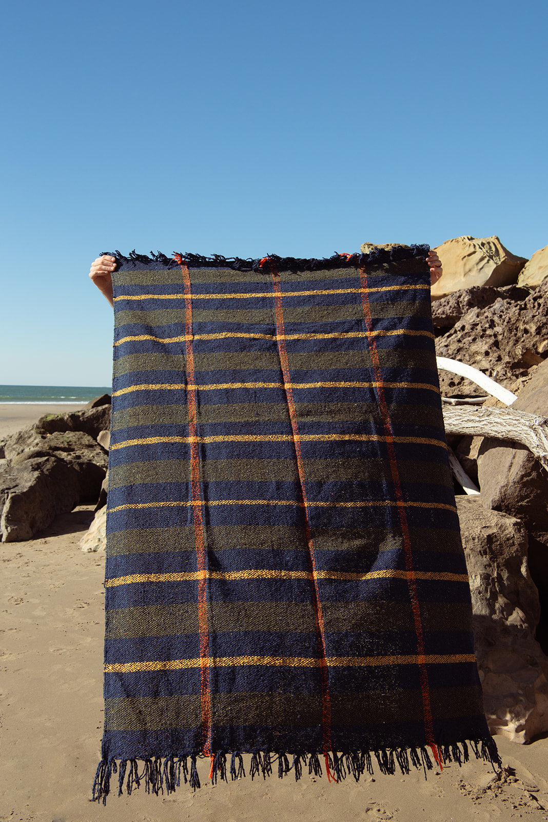 Pacific Plaid Throw