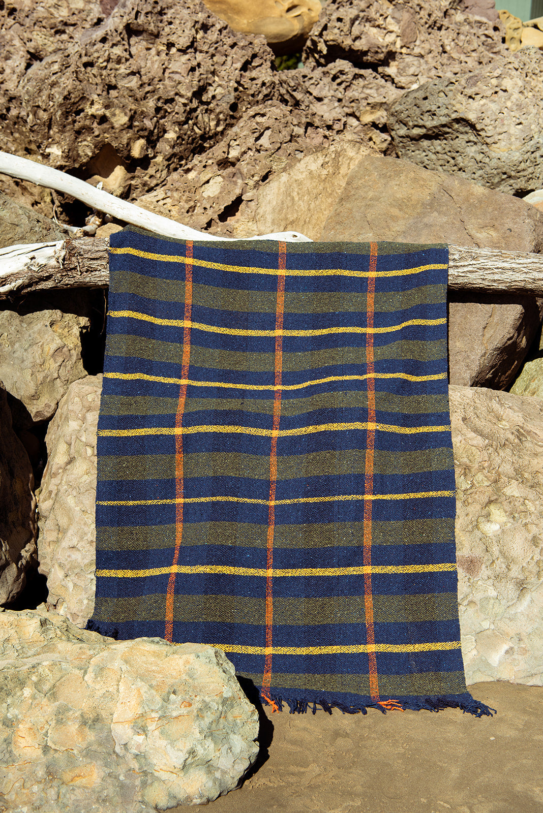 Pacific Plaid Throw