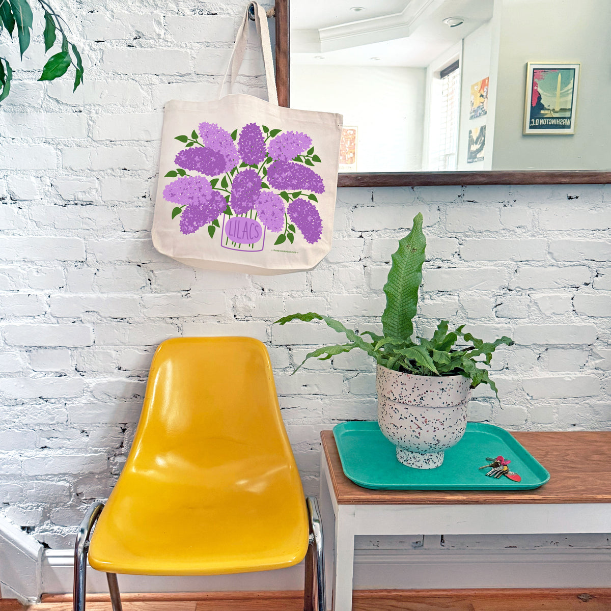 Lilac Tote Bag