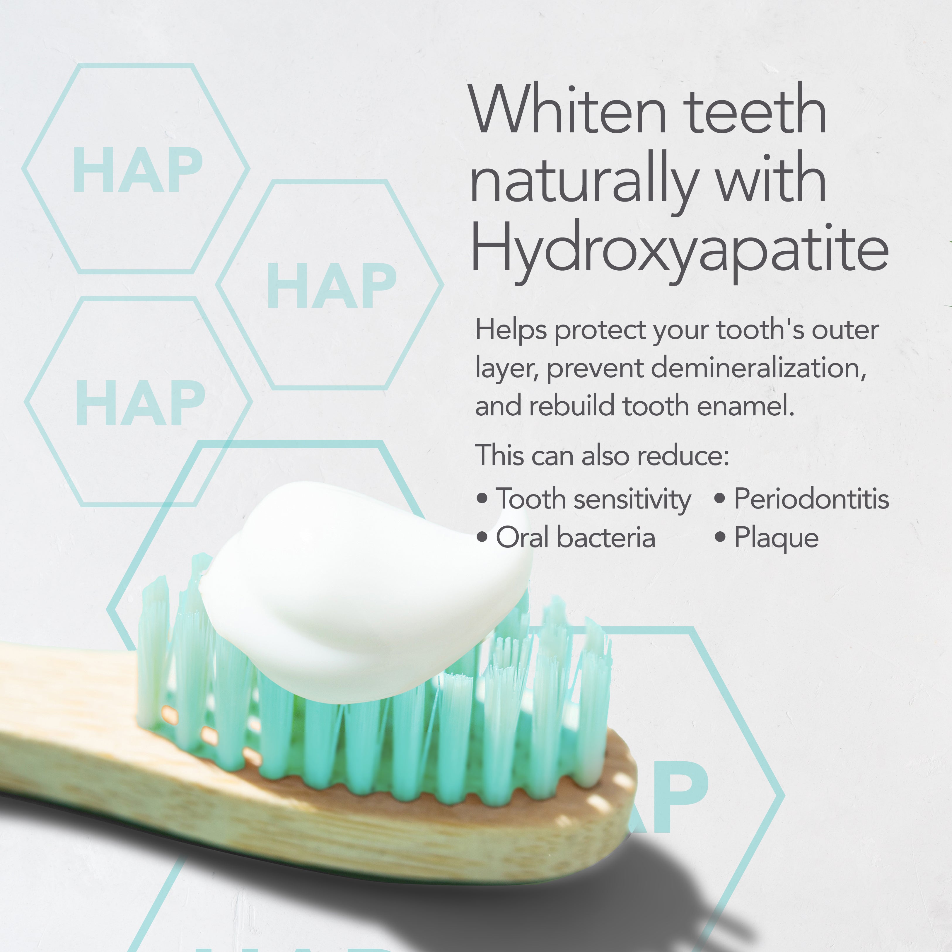 Single Fresh Mint Natural Hydroxyapatite Toothpaste