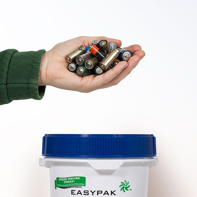 Easypak™ Alkaline Only Battery Bucket