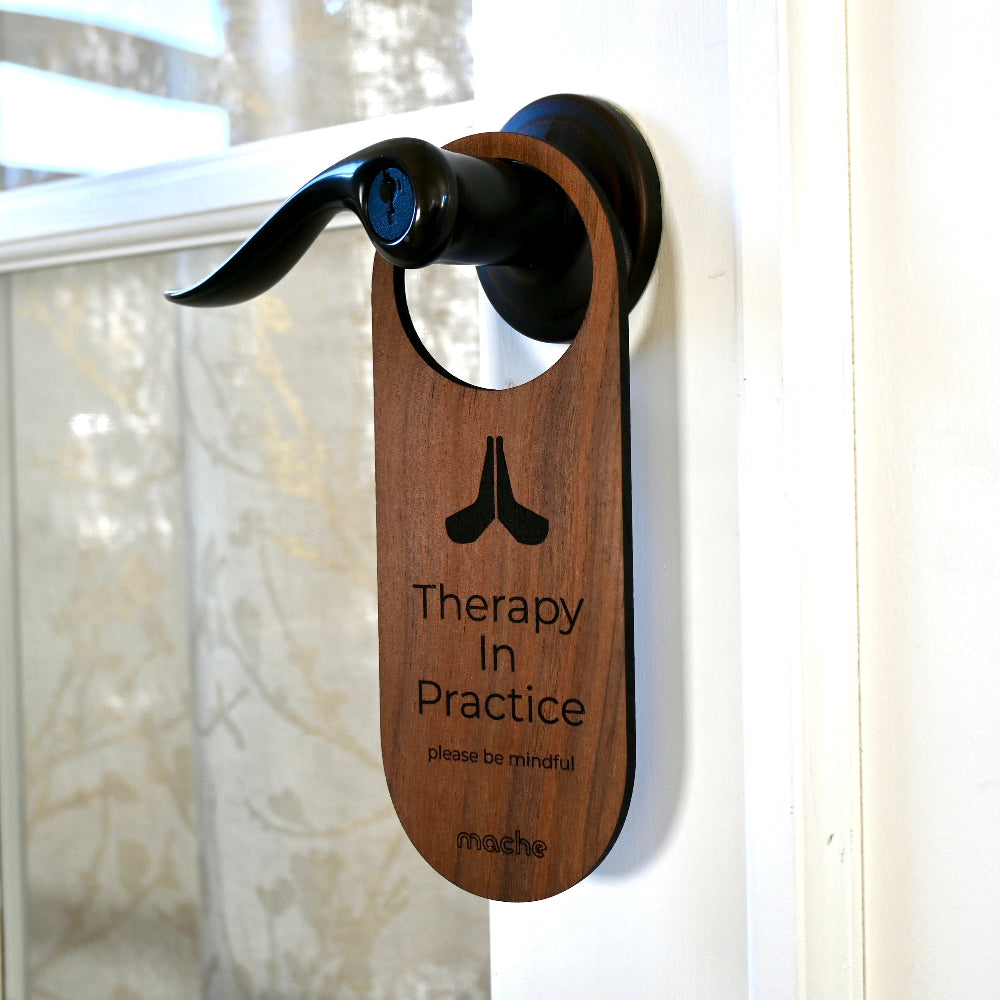 Self Care Sign | Therapy Door Hanger