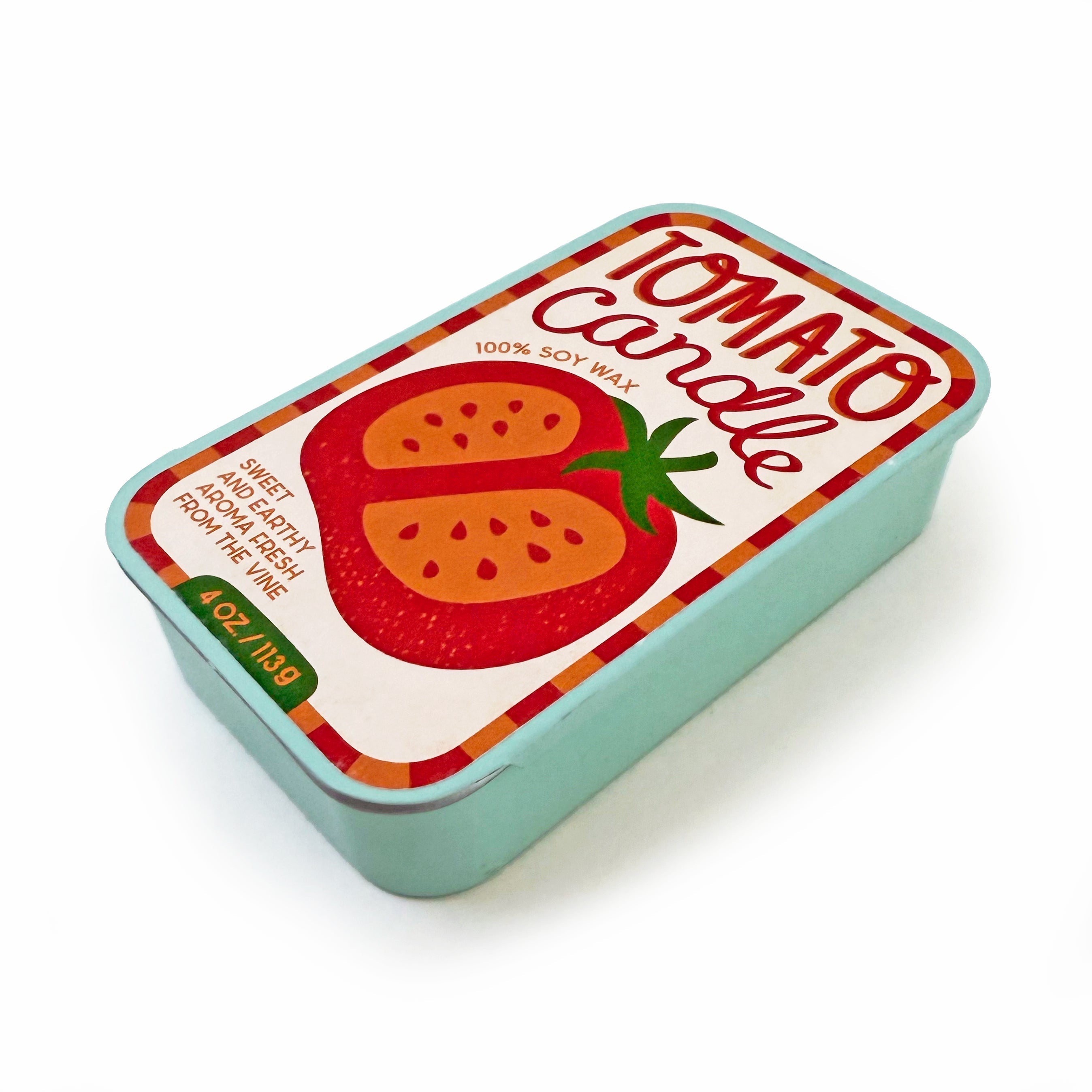 The Neighborgoods Tomato Candle - Soy Wax Sardine Tin