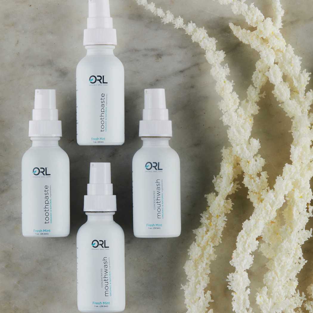 ORL Travel Fresh Mint Natural Mouthwash - 1 oz Concentrate