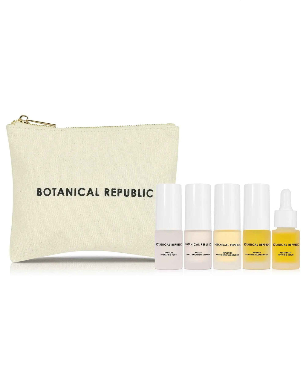 Travel Essentials Kit - Complete 5-Step Botanical Skincare Set ...