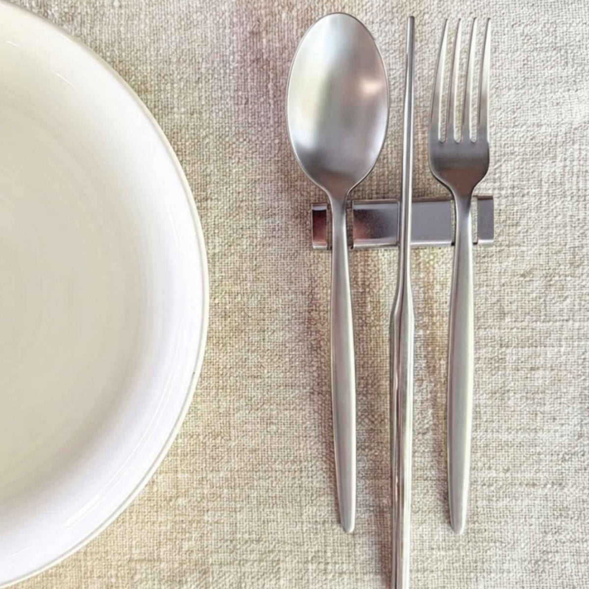 Radiko 304 Stainless Steel Flatware Rests - 2 Pack