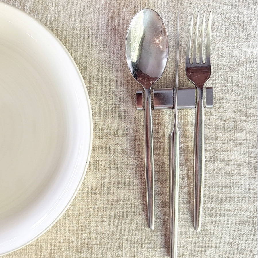 Radiko 304 Stainless Steel Flatware Rests - 2 Pack