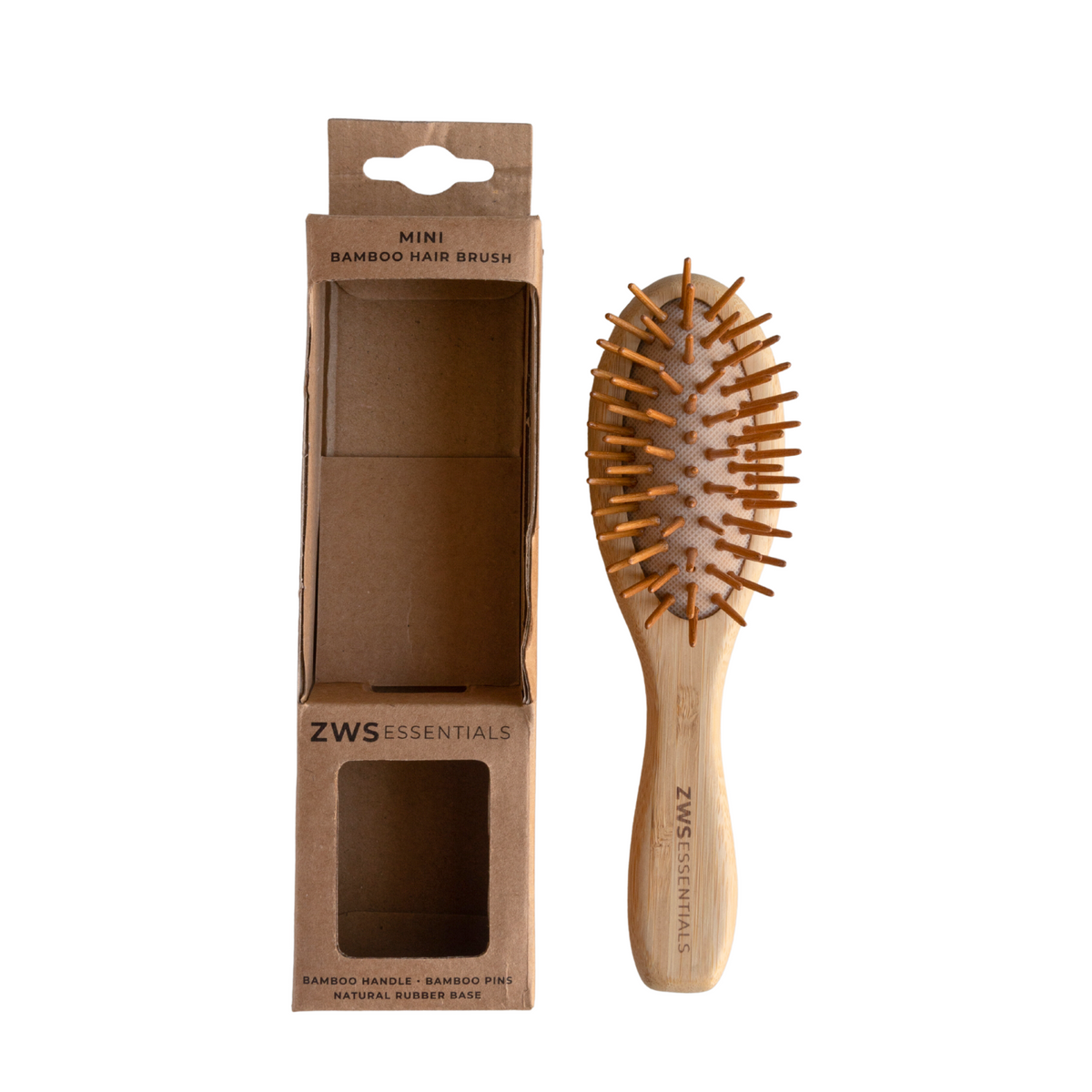 ZWS Essentials Long Handle Bamboo Dish Brush - Agave Dish Brush