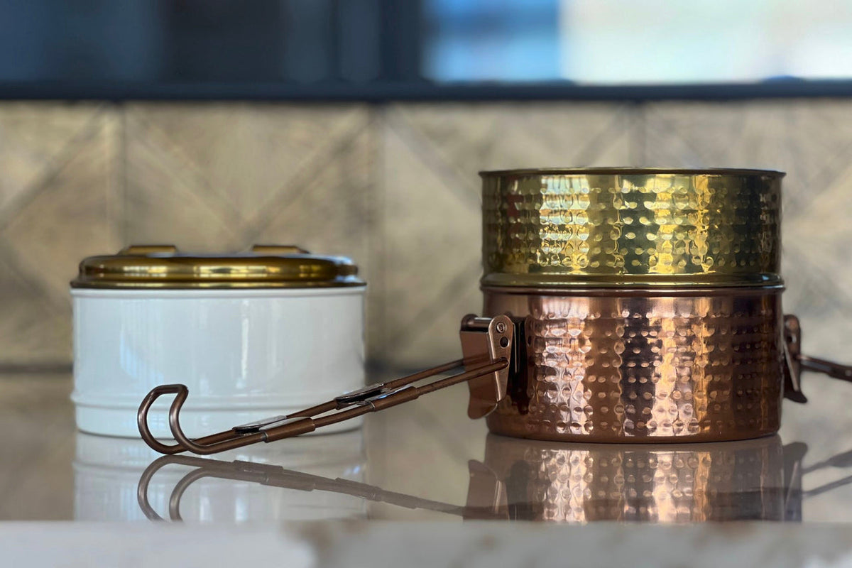 Stackable Stainless Steel Tiffin Lunch Box