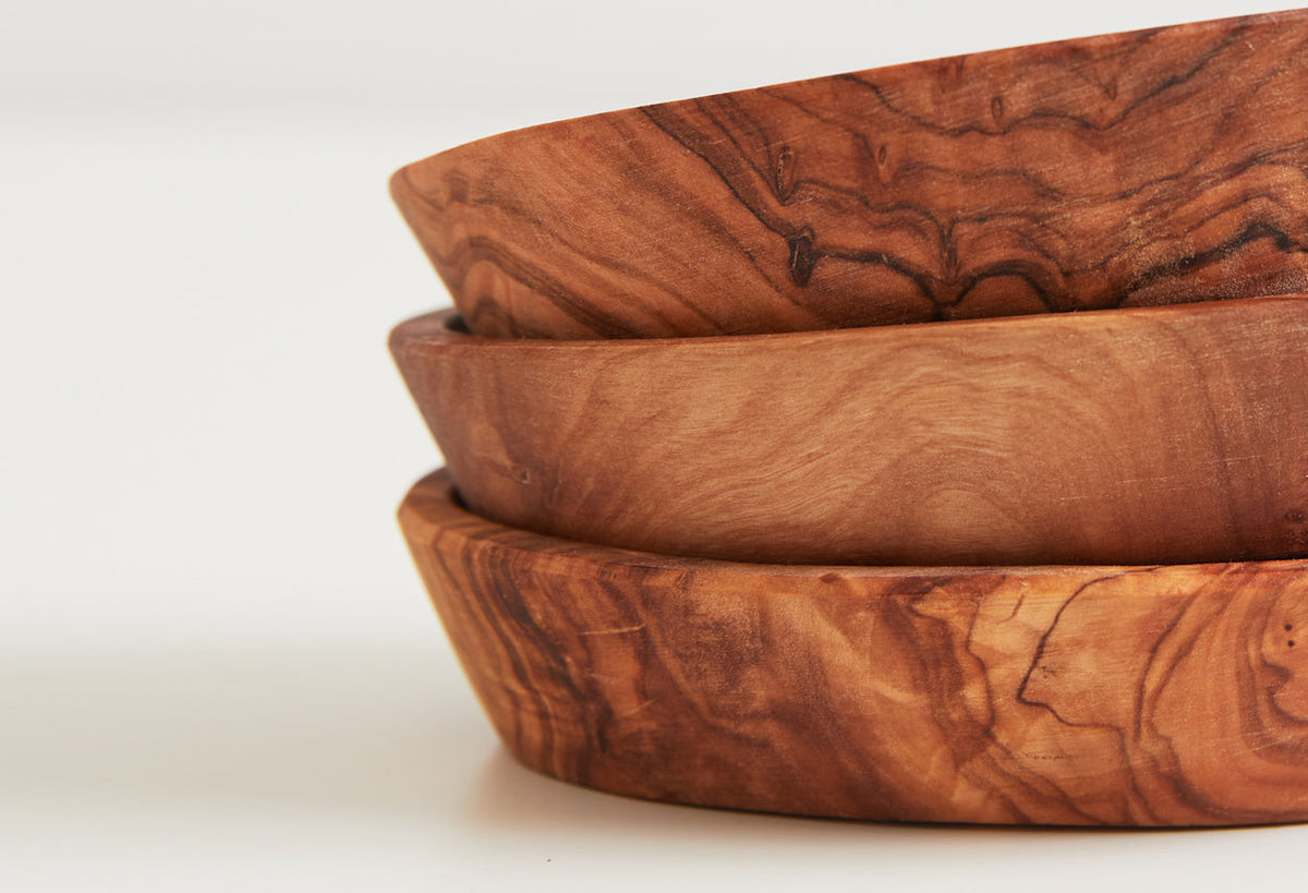 Italian Olivewood Appetizer & Serving Set