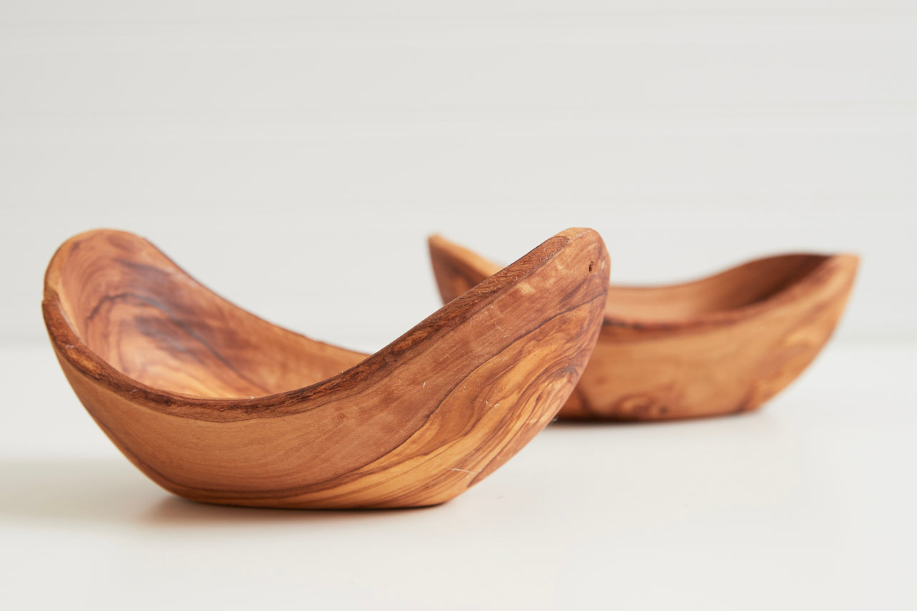 Italian Olivewood Serving Bowl - Small - Thumbnail 5