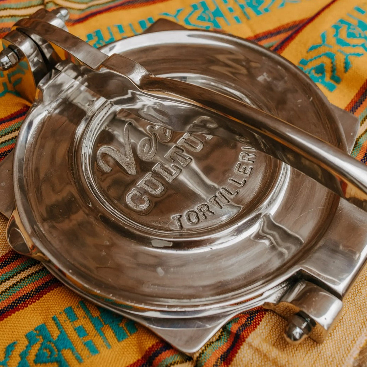 XL Tortilla Press - Polished Aluminum