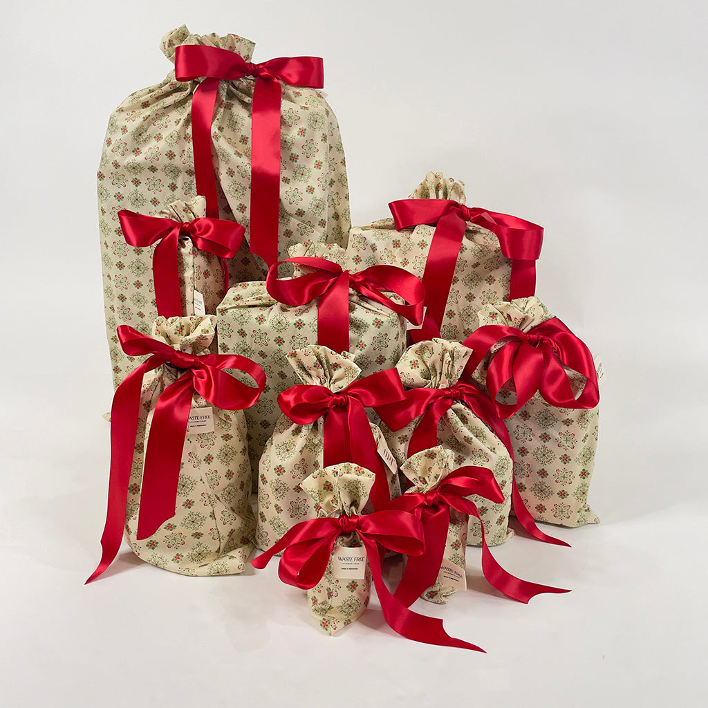 Folk Blomsterkunst (Reusable Gift Bag Set)