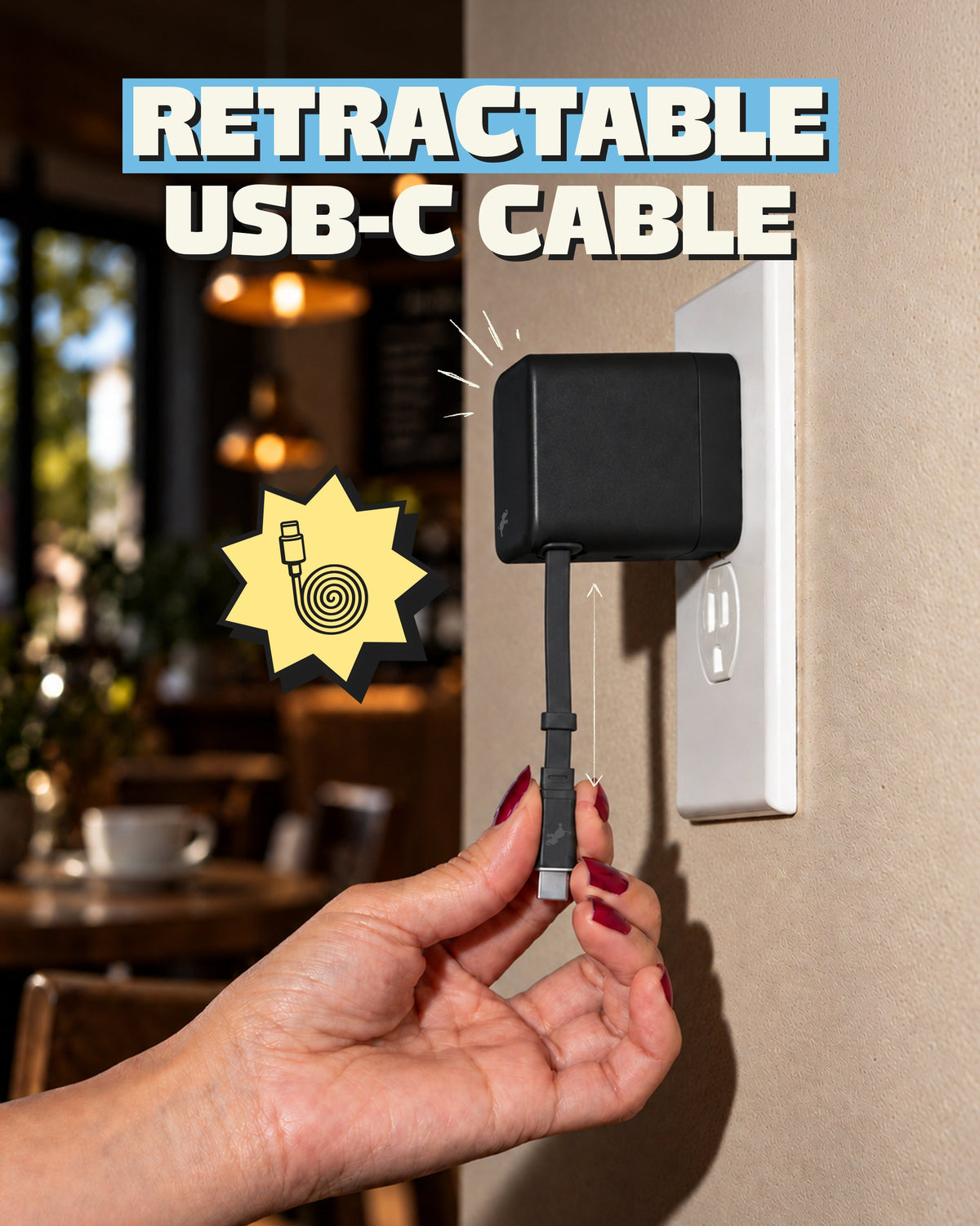 WALLY Stretch 65W Wall Charger