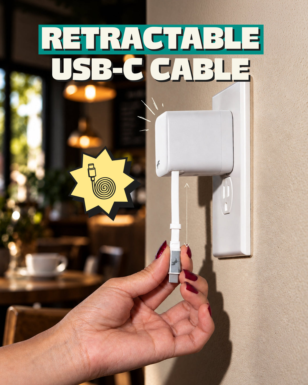 WALLY Stretch 65W Wall Charger