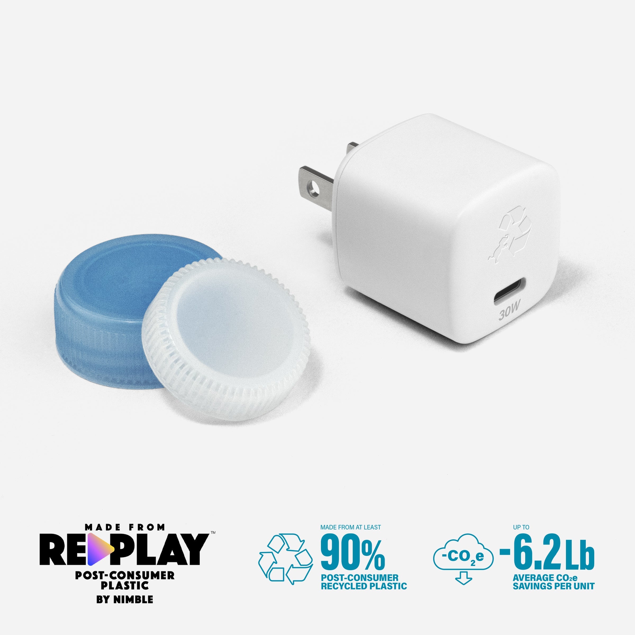 WALLY SubNano 30W Wall Charger