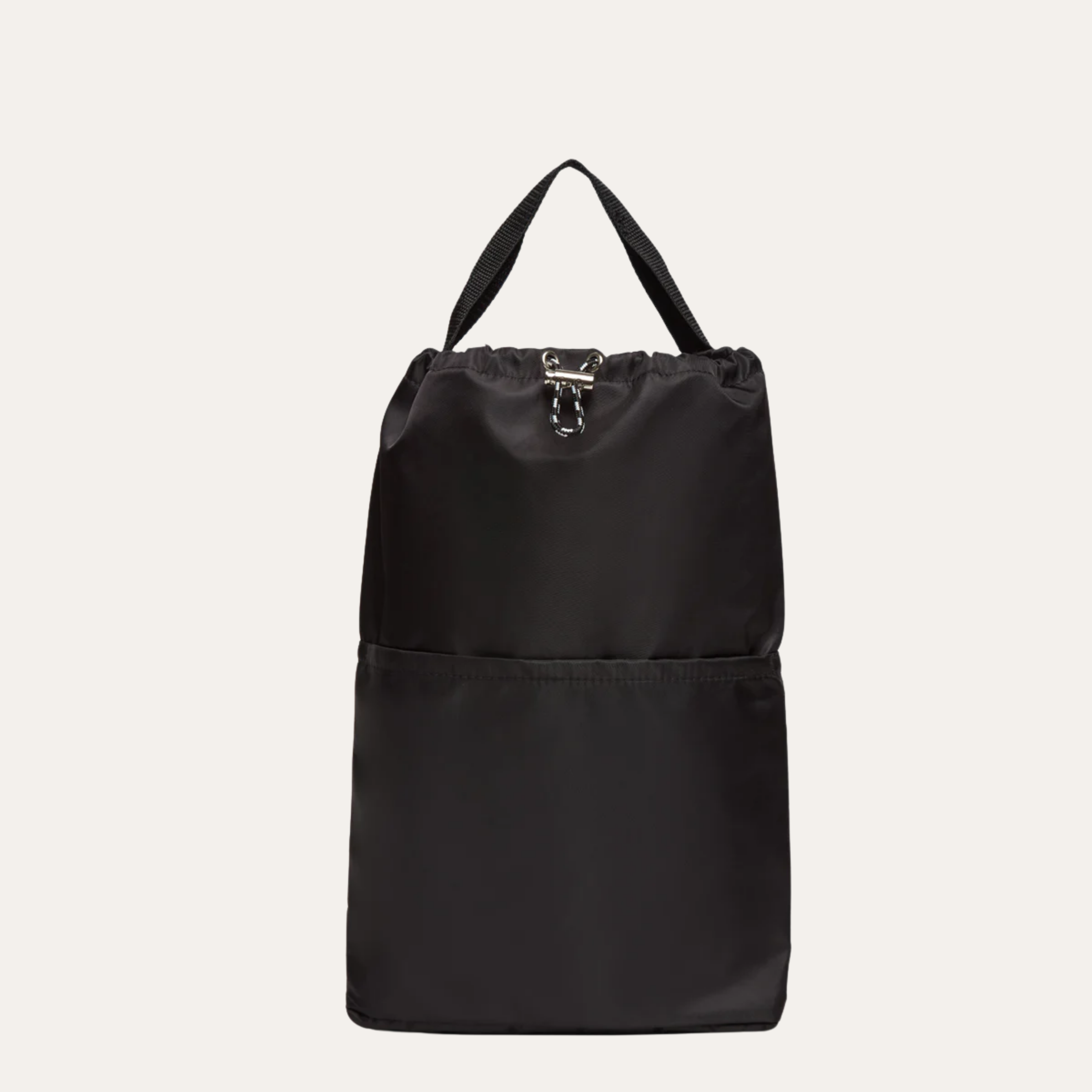 The Ripple Duo Pocket Shoe & Wine Bag Stingray Black Reusable Tote Bag