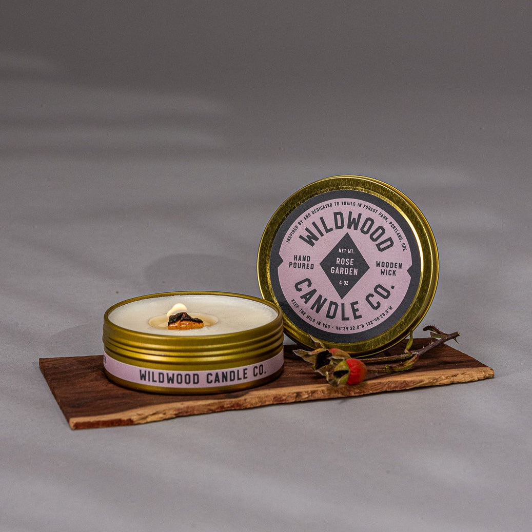 Rose Garden Travel Candle - 4oz