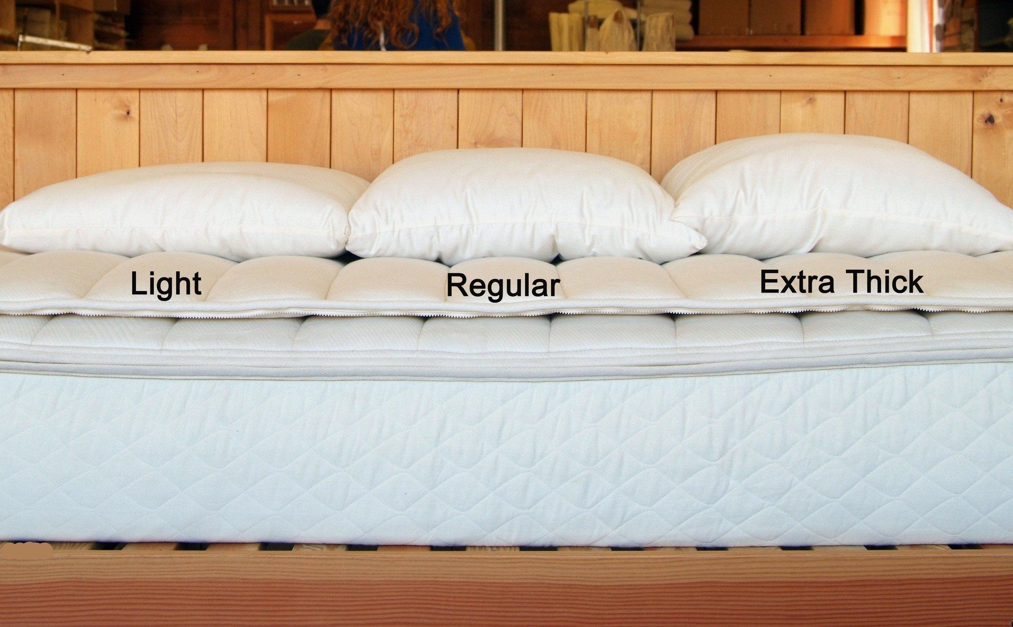 Certified Organic Wool Bed Pillows
