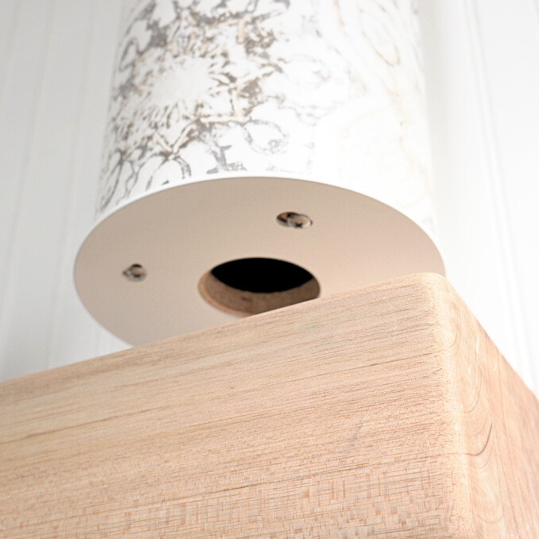 Yoga Mat Tube Wall Bracket | White