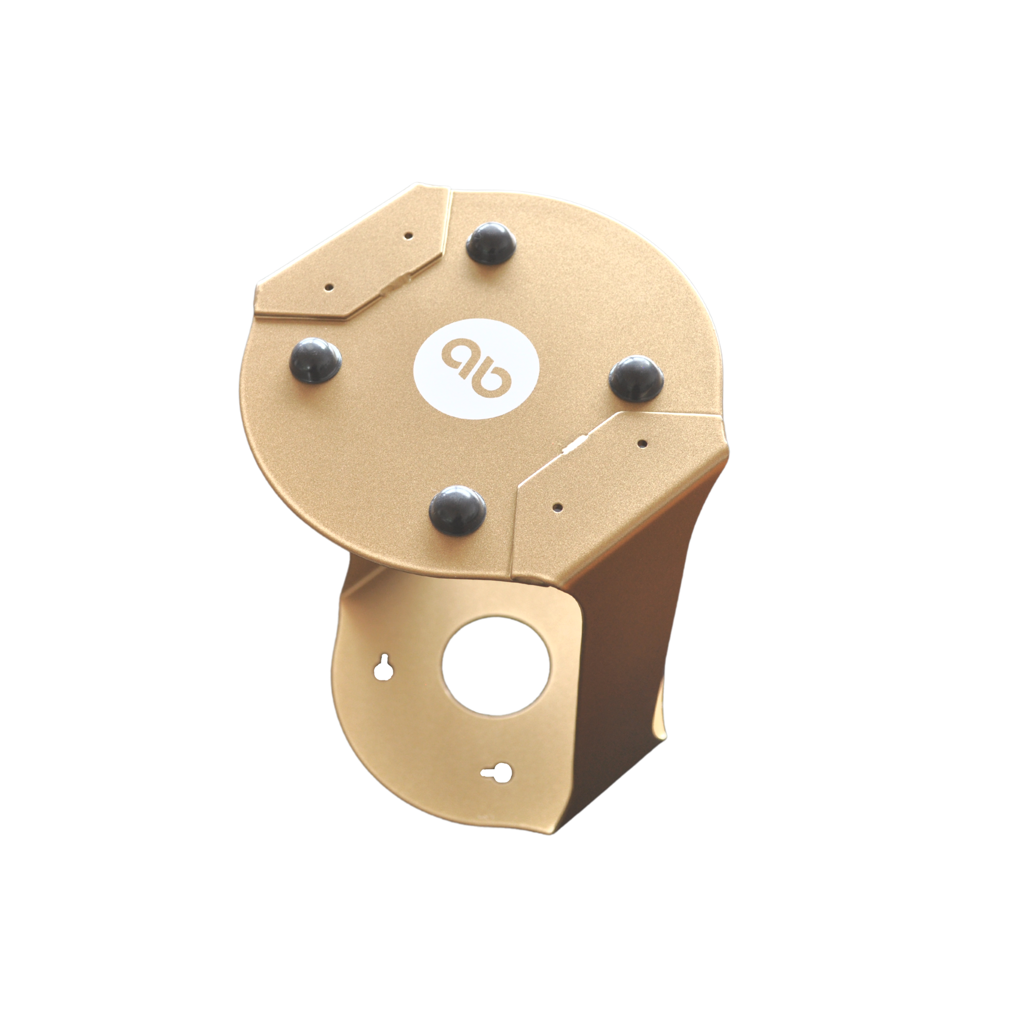 Yoga Mat Tube Floor Stand | Gold