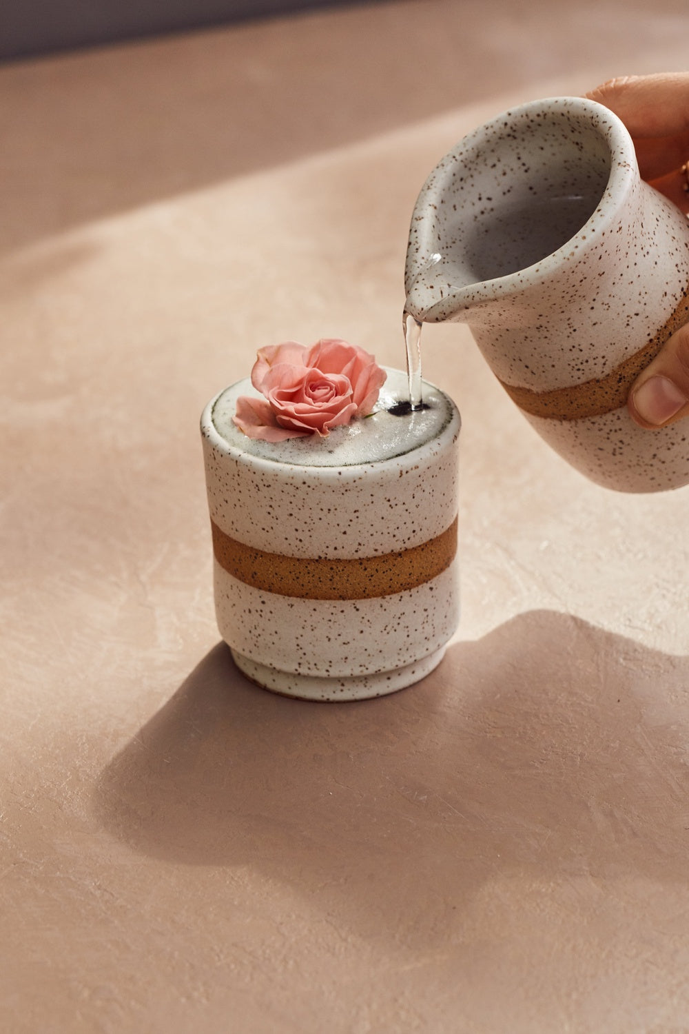 Earth + Element Tiny Cups – Stackable Stoneware Cups (Multi-Color)