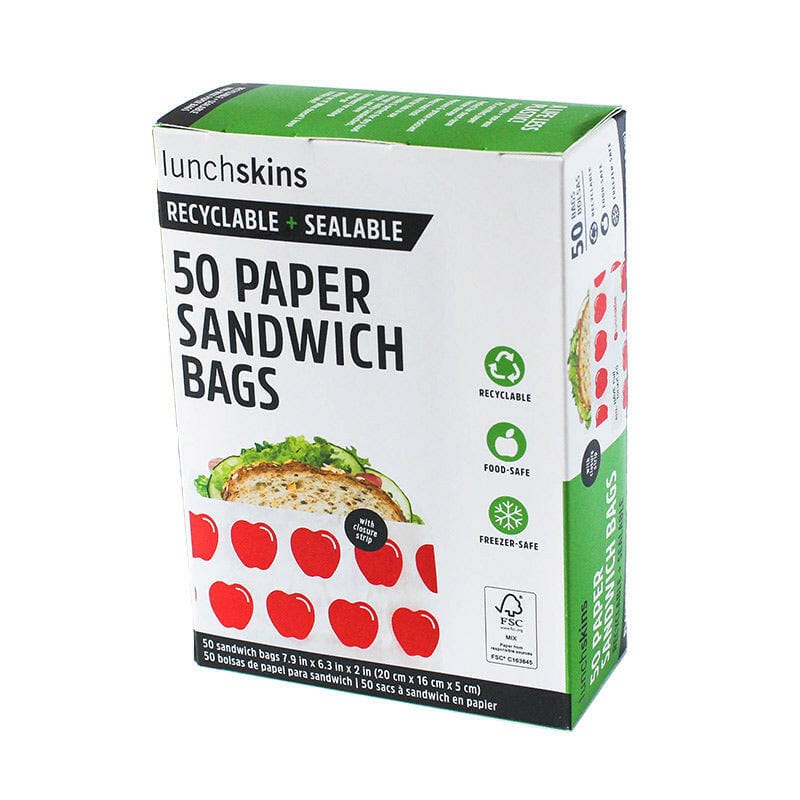 Recyclable Sandwich Bags Apple