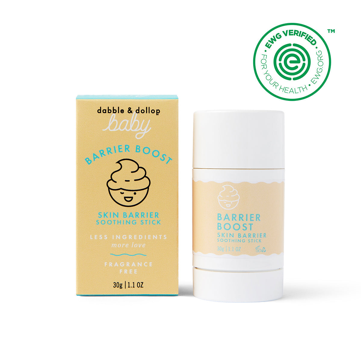 Dabble & Dollop Barrier Boost Skin Barrier Soothing Stick