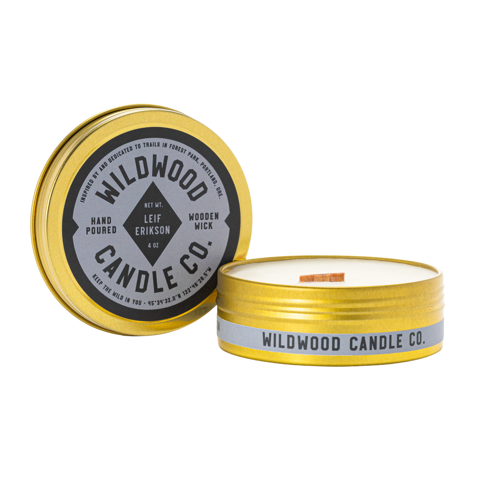 Leif Erikson Travel Candle - 4oz