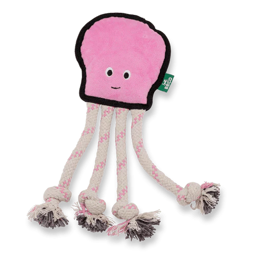 Beco Pets Octopus Recycled Dog Toy