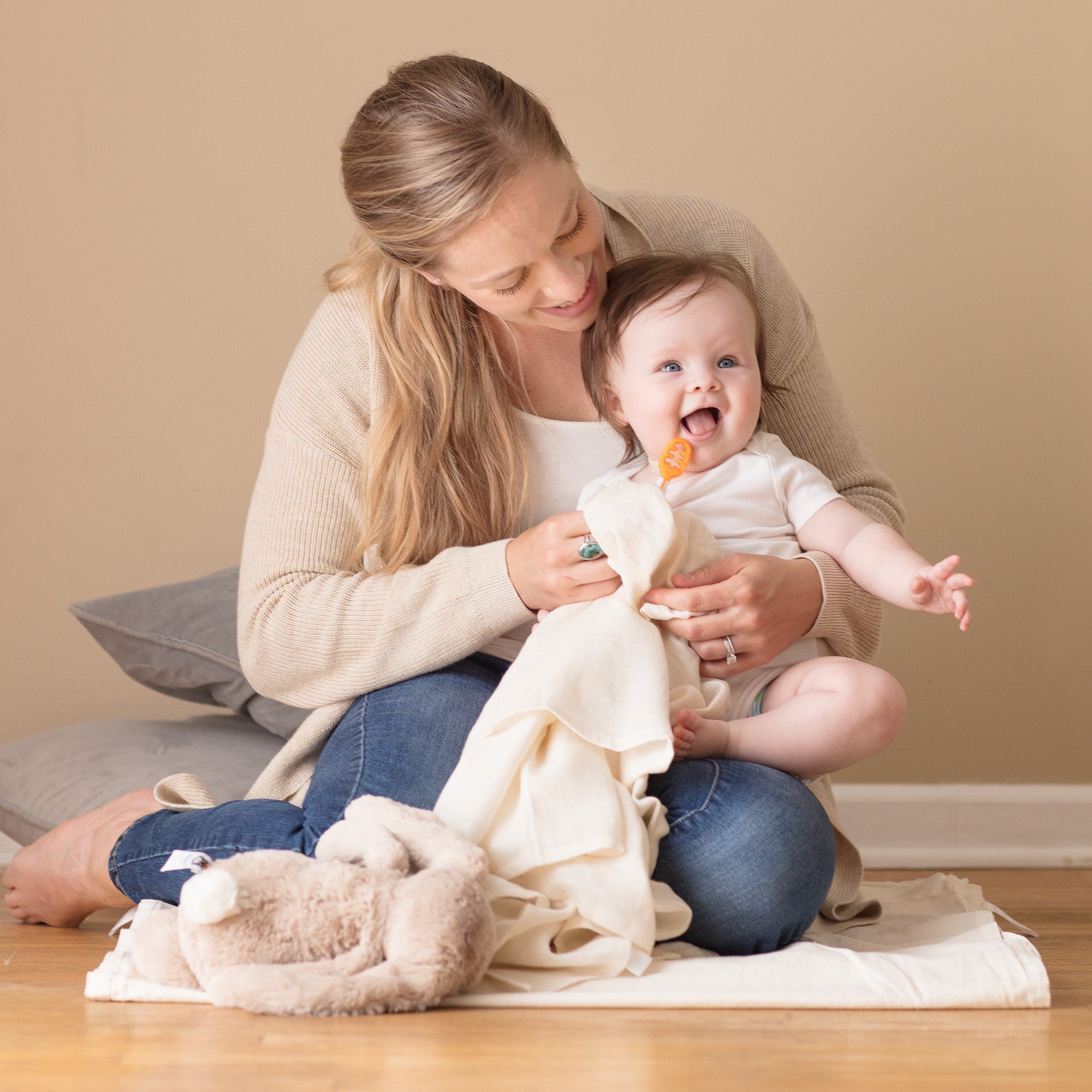 Organic Cotton Baby Cleanup Set