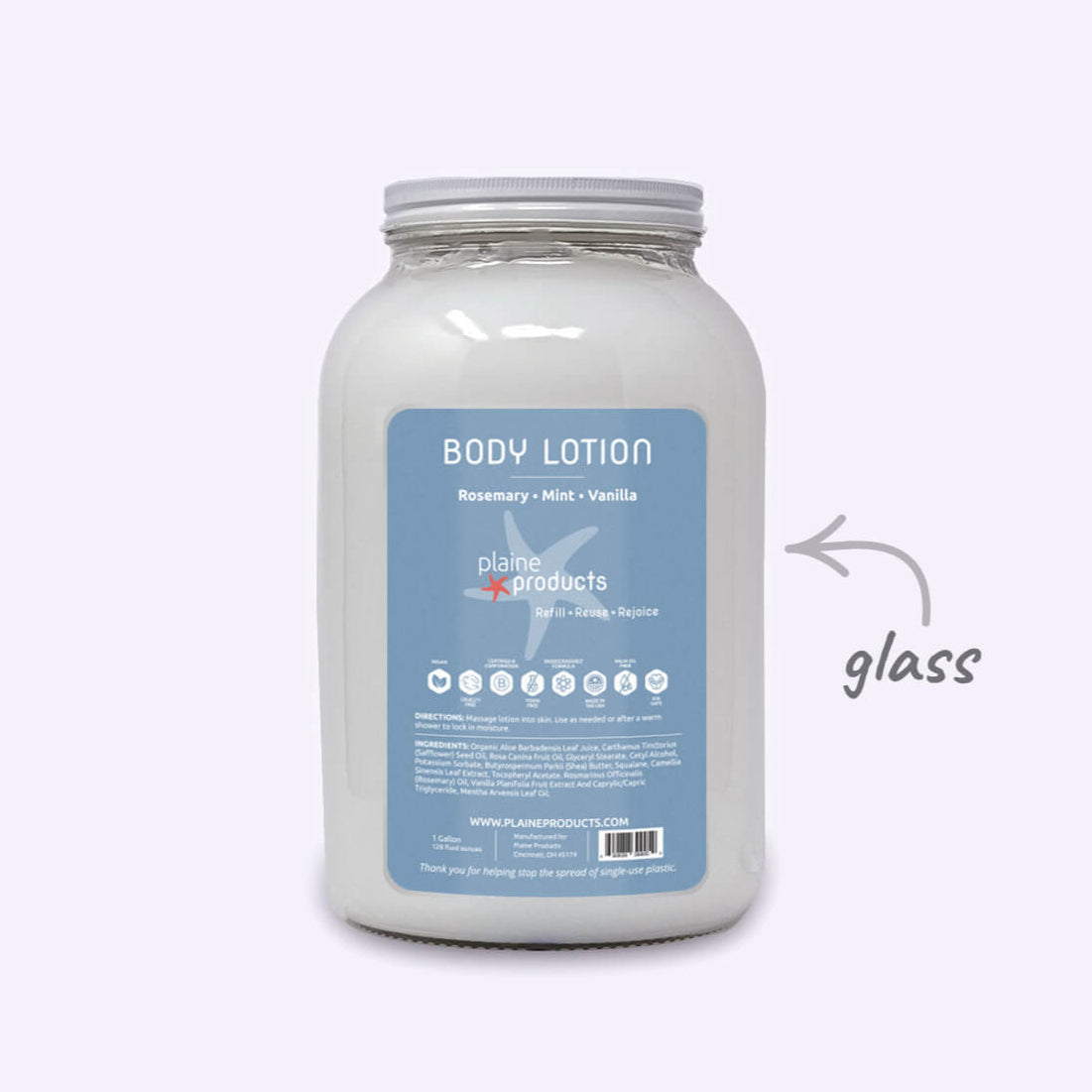 Refillable Body Lotion