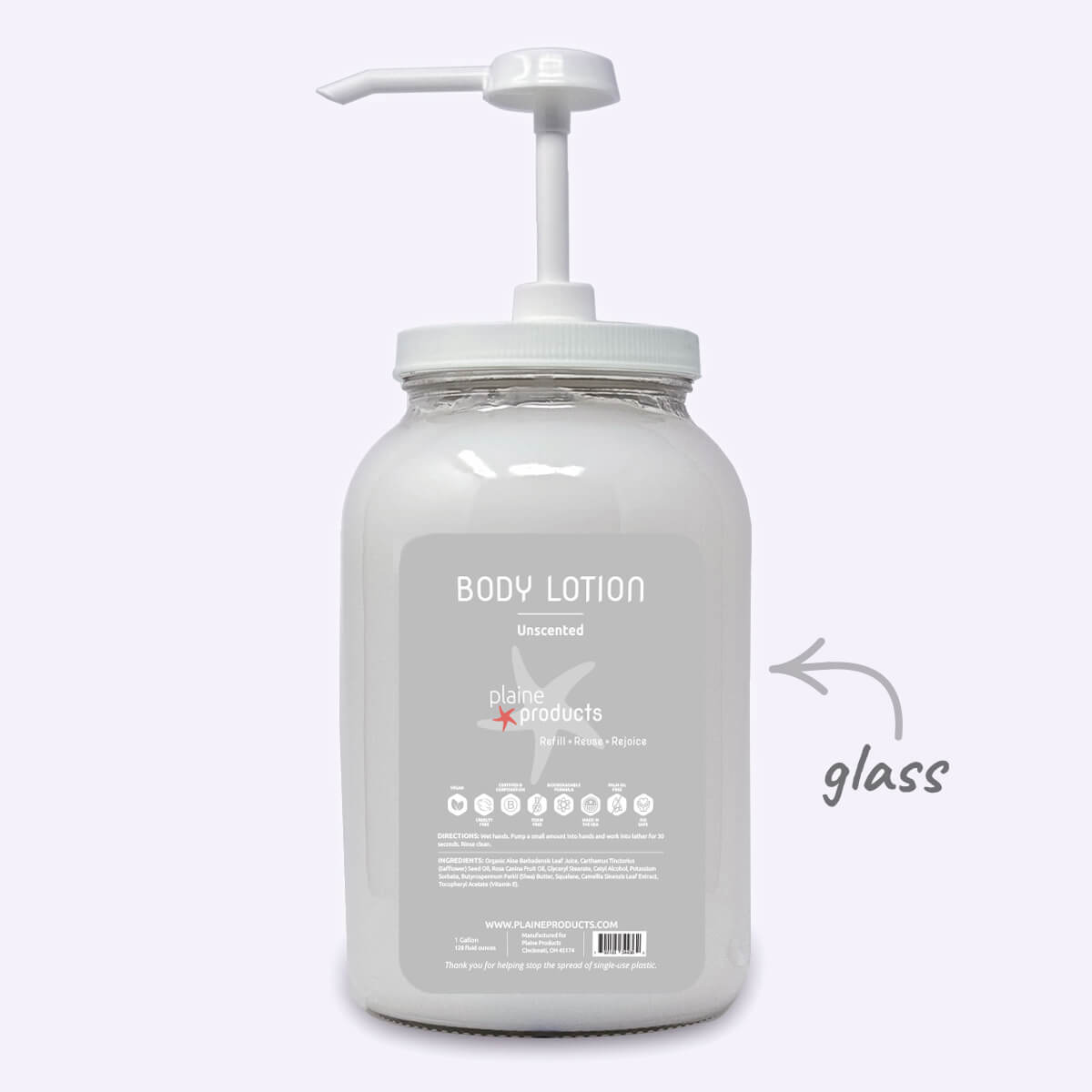 Refillable Body Lotion