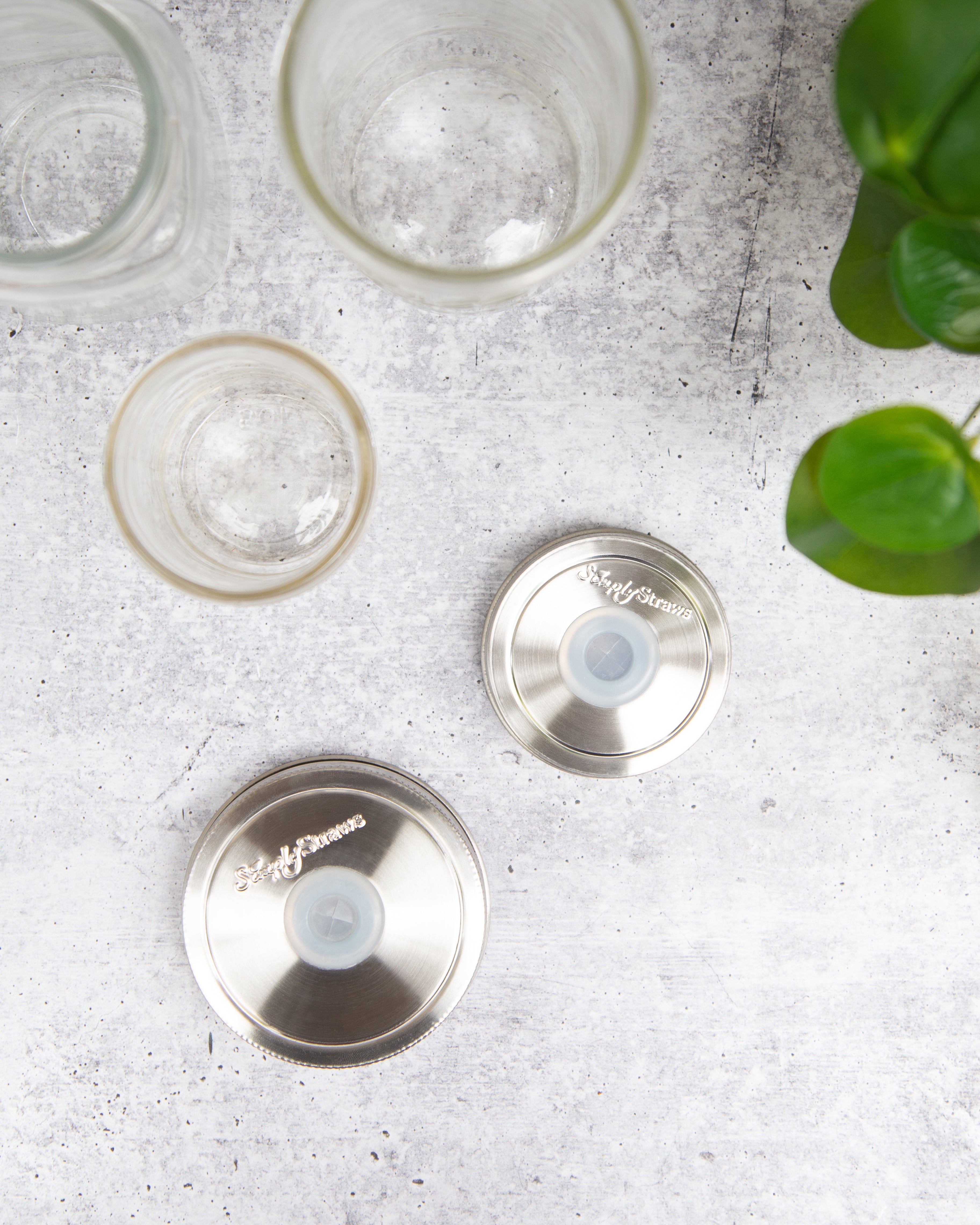 4.0 Mason Jar Straw Lid - Wide Mouth