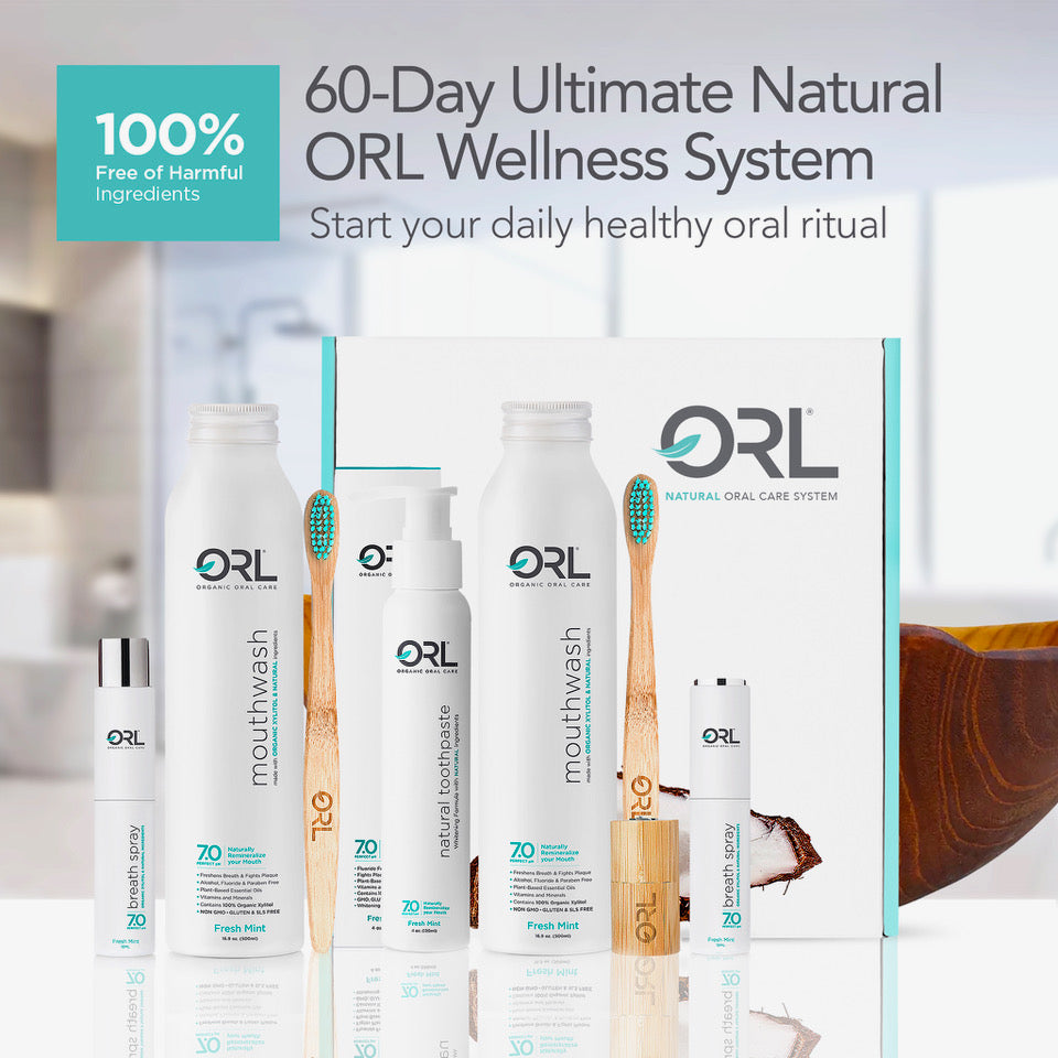 ORL 60-Day Natural Whitening Protection - Fresh Mint Complete Kit