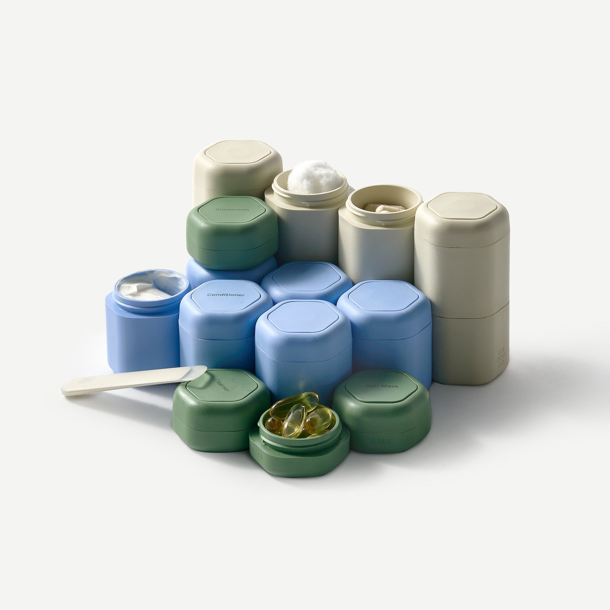The Medium Trio Travel Capsule Set