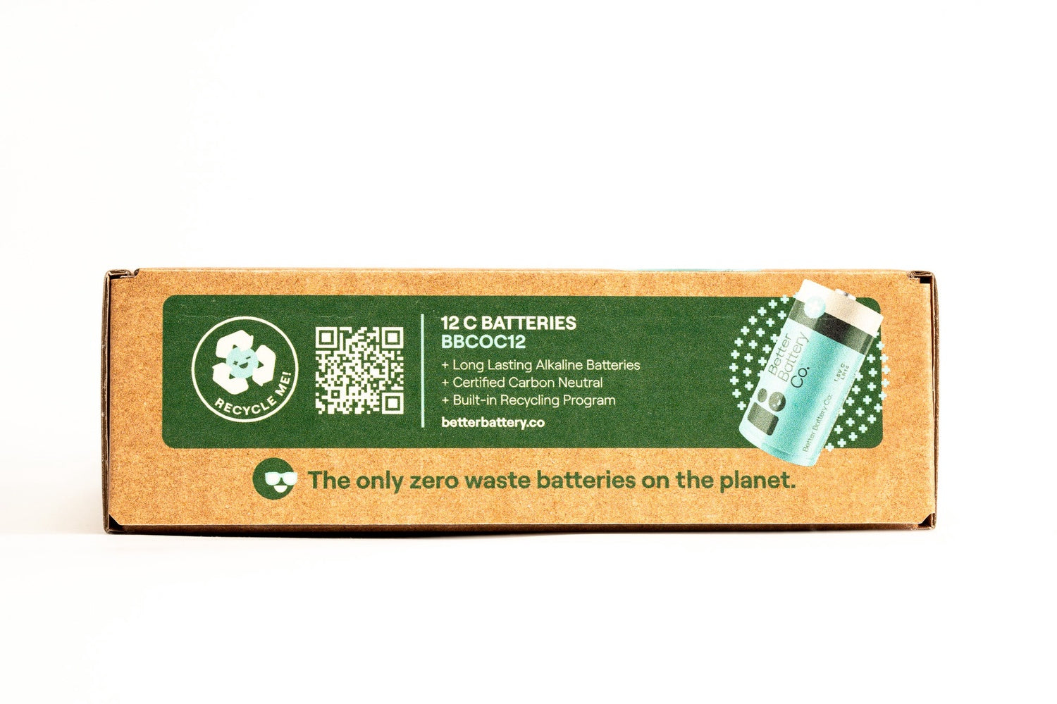 BetterBattery Eco C Cell Batteries – 12 Pack