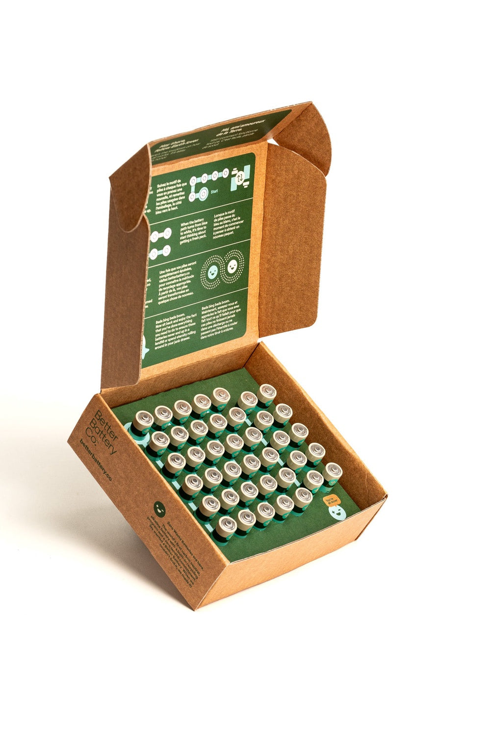 BetterBattery Eco AA Batteries – 40 Pack